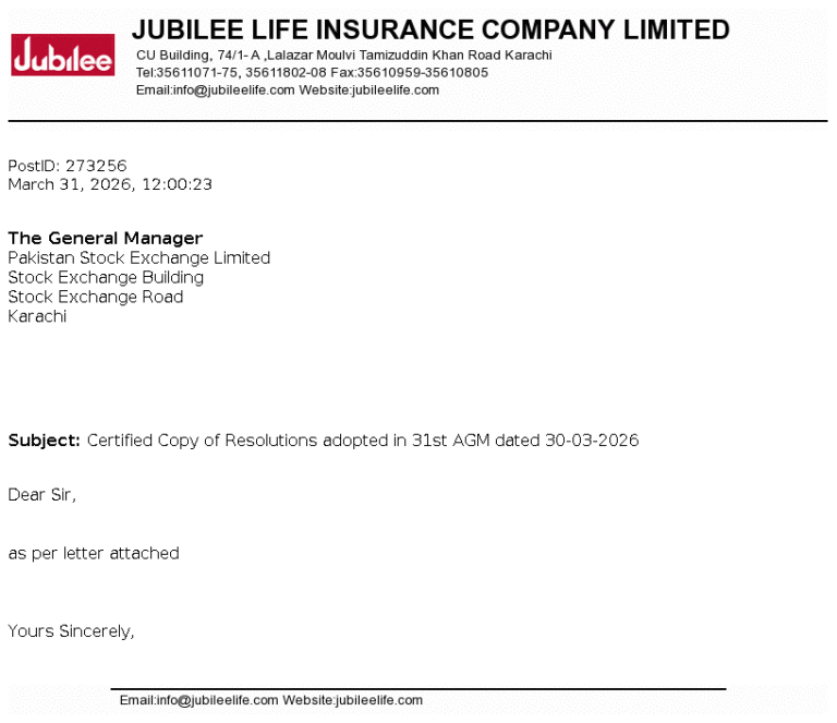 JLICL Stock Analysis