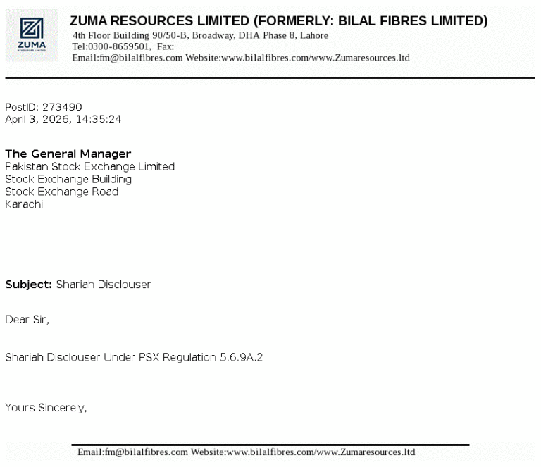 ZUMA Stock Analysis