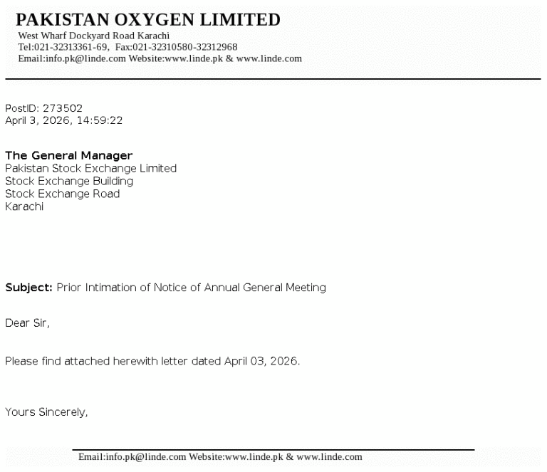 PAKOXY Stock Analysis