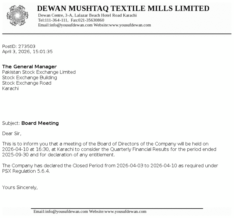 DMTM Stock Analysis