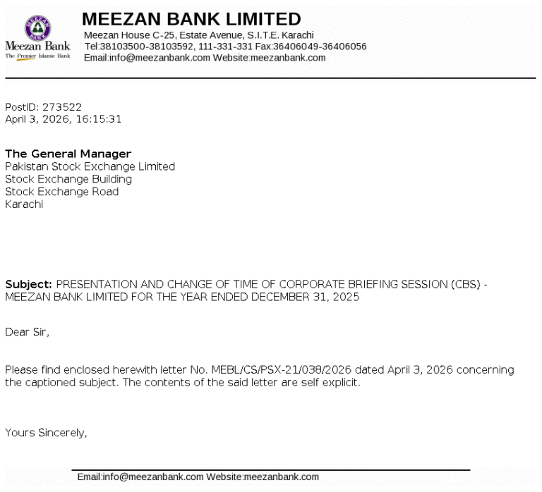 MEBL Stock Analysis