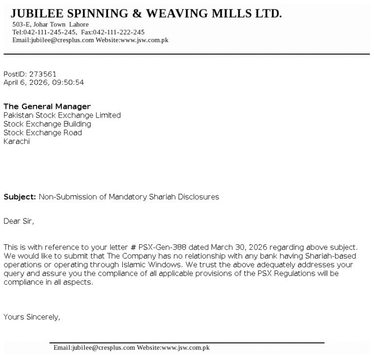 JUBS Stock Analysis