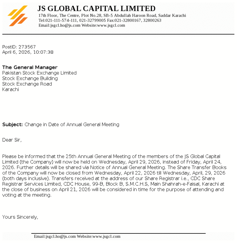 JSGCL Stock Analysis