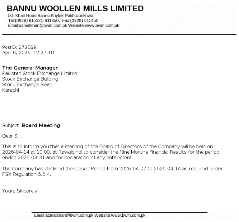 BNWM Stock Analysis