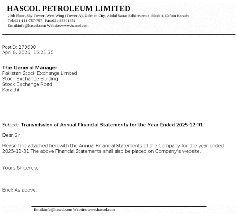 HASCOL Stock Analysis
