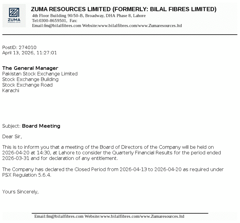 ZUMA Stock Analysis