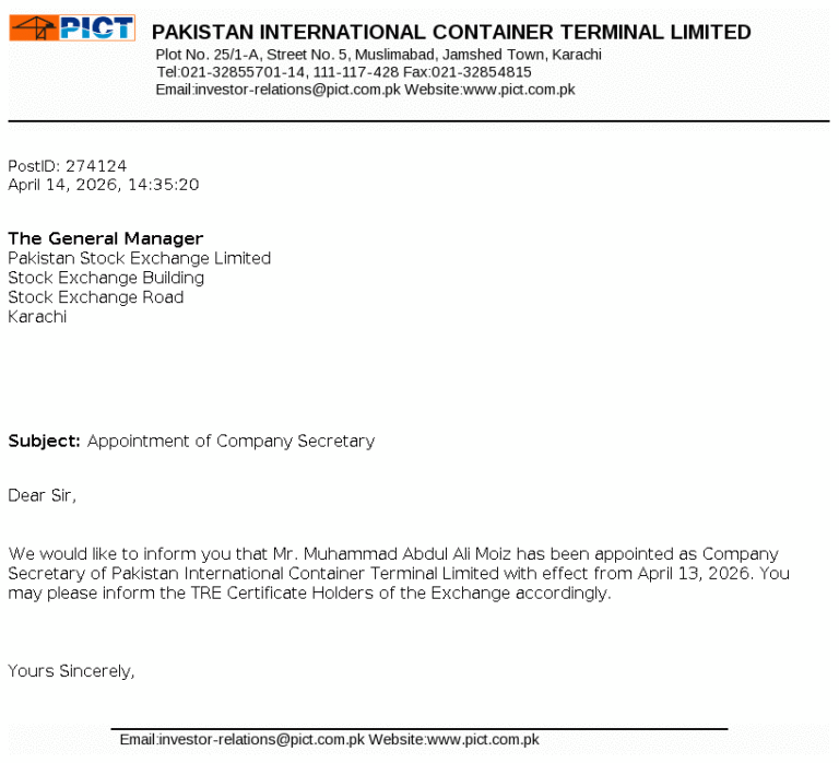 PICT Stock Analysis