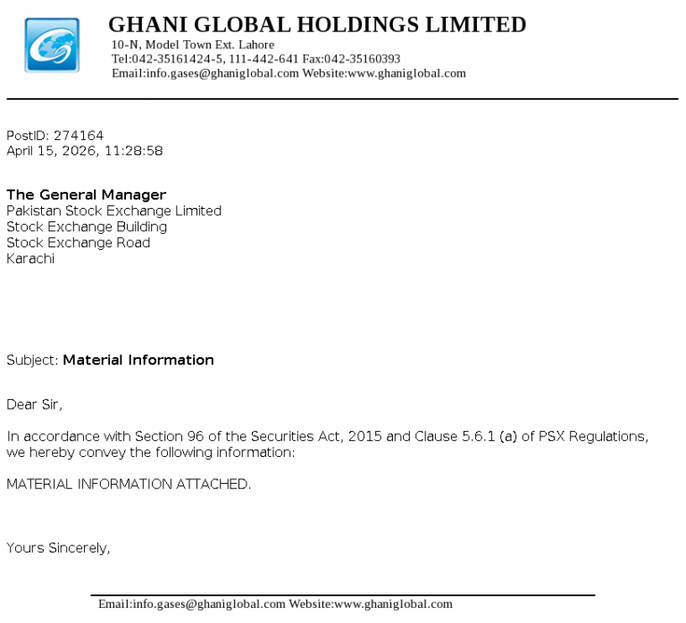 GGL Stock Analysis