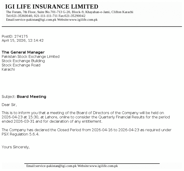 IGIL Stock Analysis