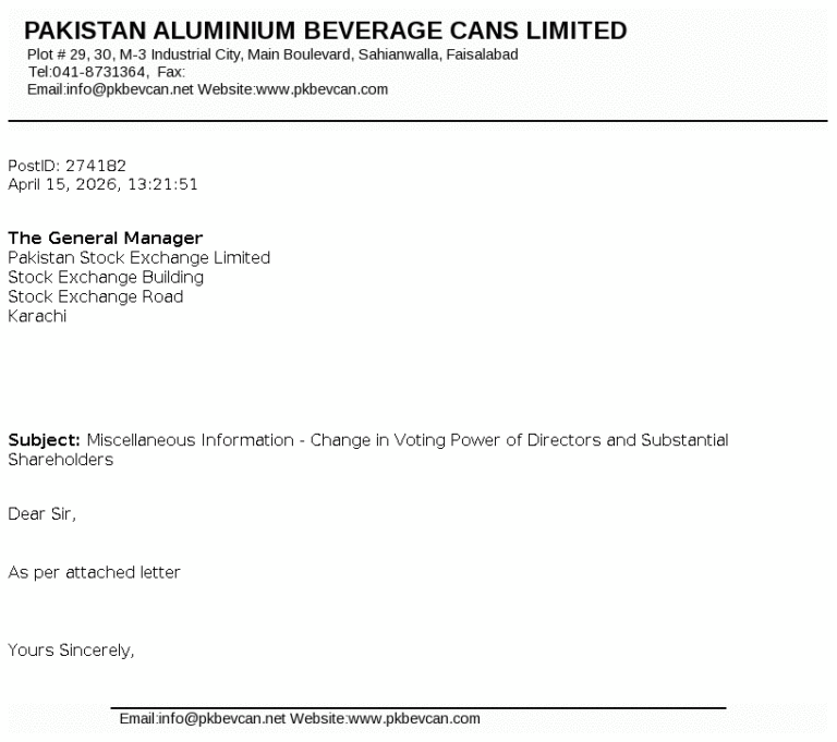 PABC Stock Analysis