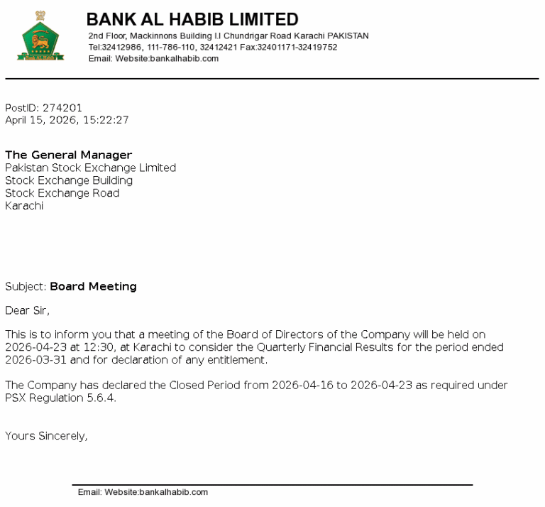 BAHL Stock Analysis