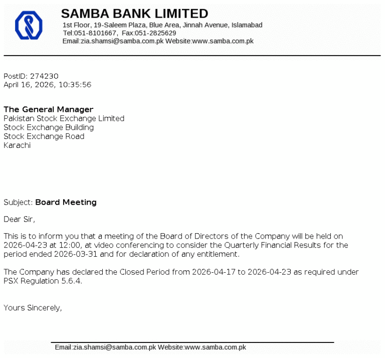 SBL Stock Analysis