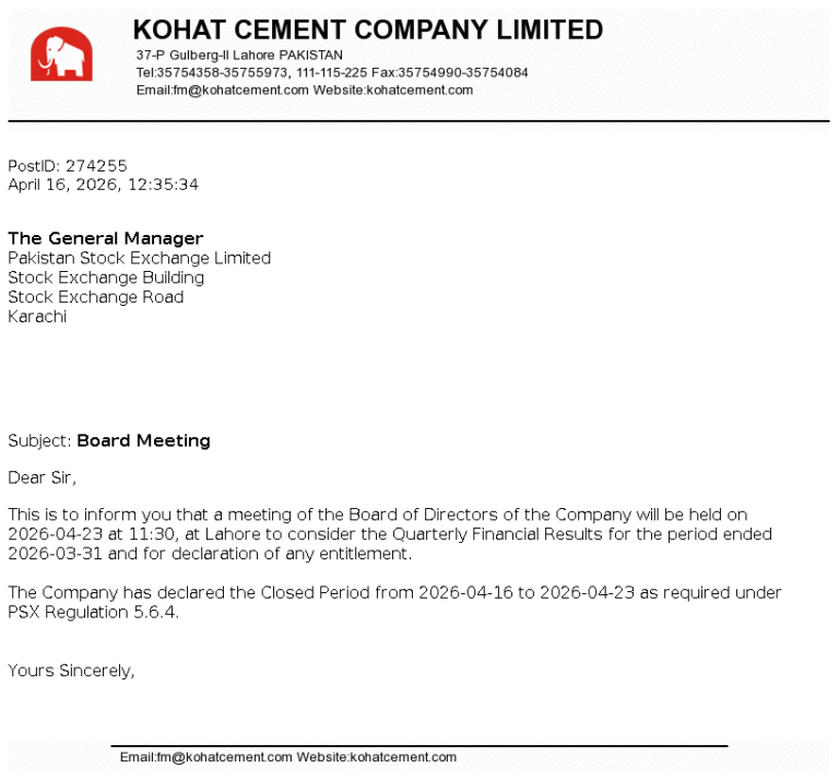KOHC Stock Analysis