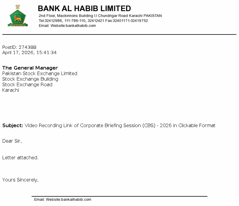 BAHL Stock Analysis